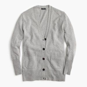 J. Crew Gray Cardigan Sweater